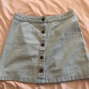 Denim skirt
